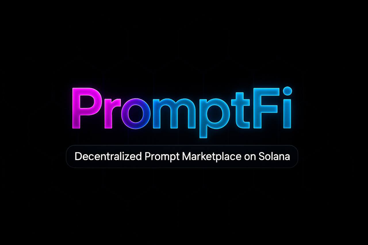 Hero artwork for PromptFi